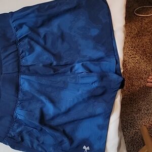 Under Armour Blue Running Shorts Size XL